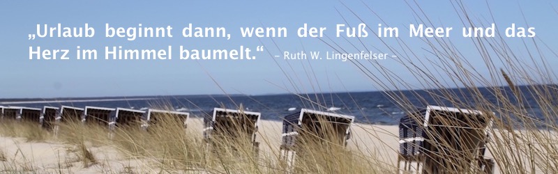 Urlaub beginnt